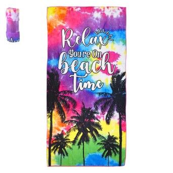 TOALHA PRAIA 70X140CM 2841-000-08 CX60