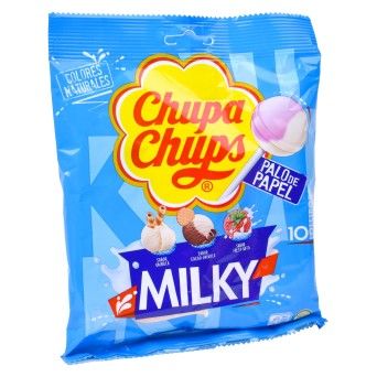 CHUPA CHUPS 10UN MILKY 120G