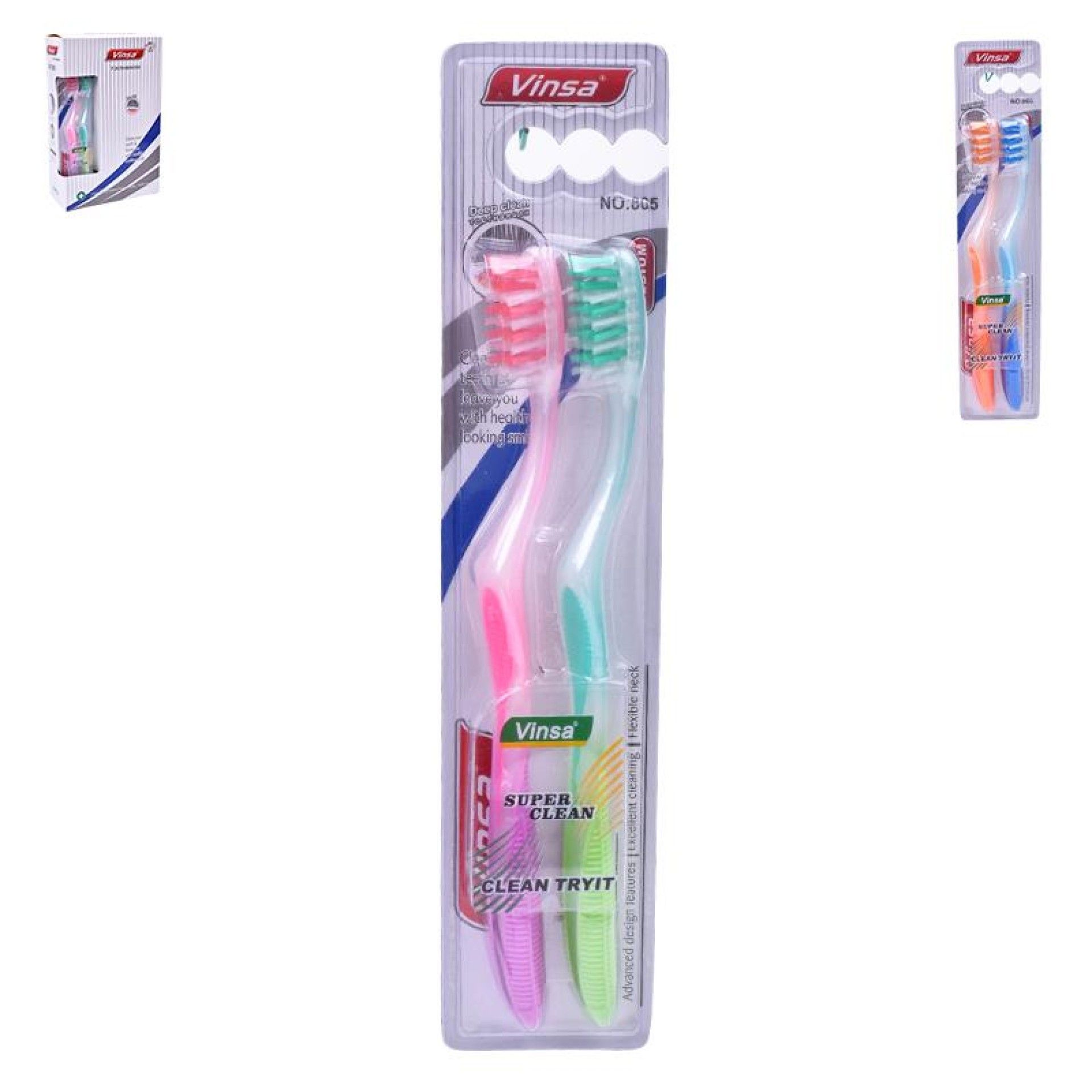 ESCOVA DENTES 2 UNID 2586-021 CX576 ESCOVA DENTES 2 UNID 2586-021 CX576