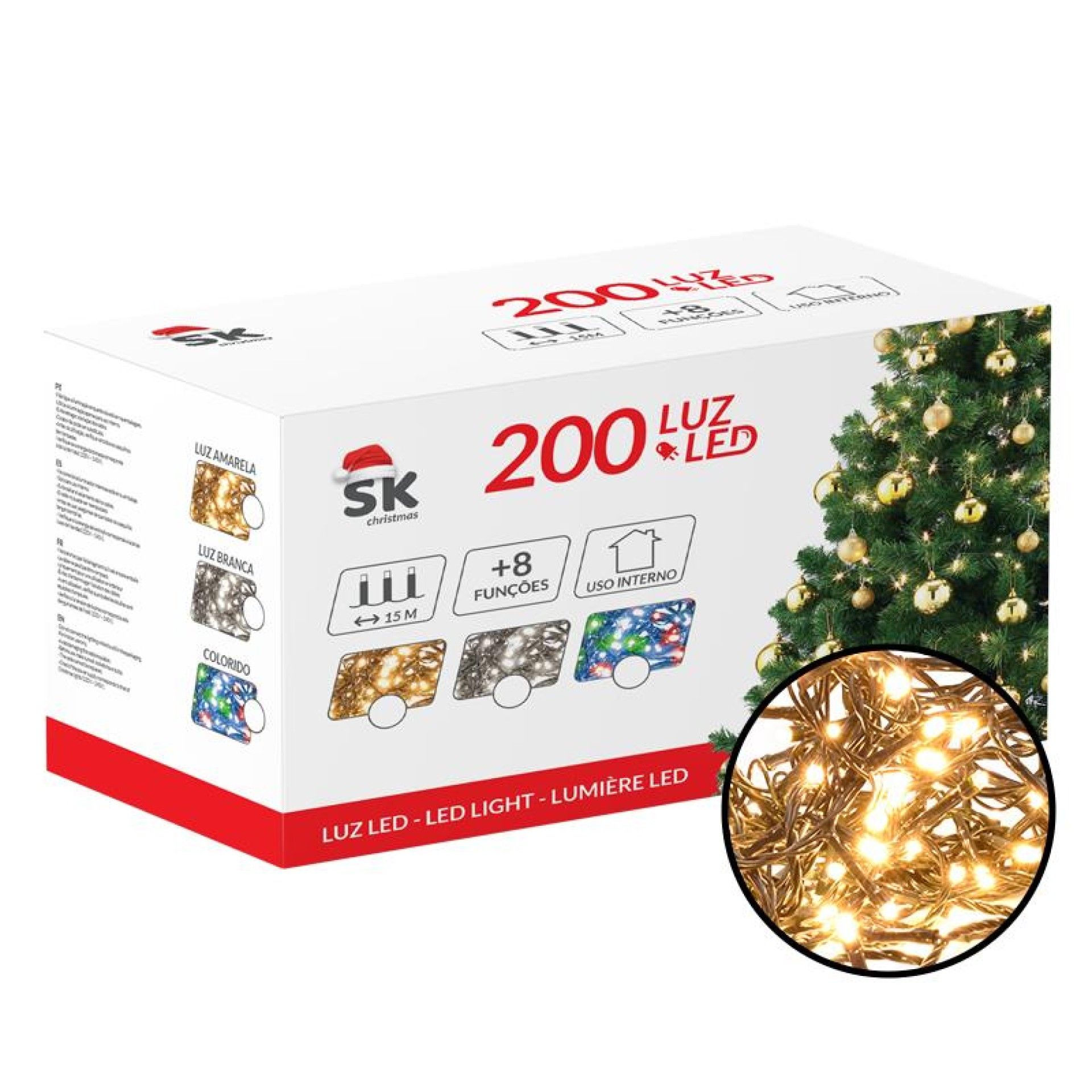 LUZ QNT NAT 200UN15MT 2697-120A-15 CX100 LUZ QNT NAT 200UN15MT 2697-120A-15 CX100