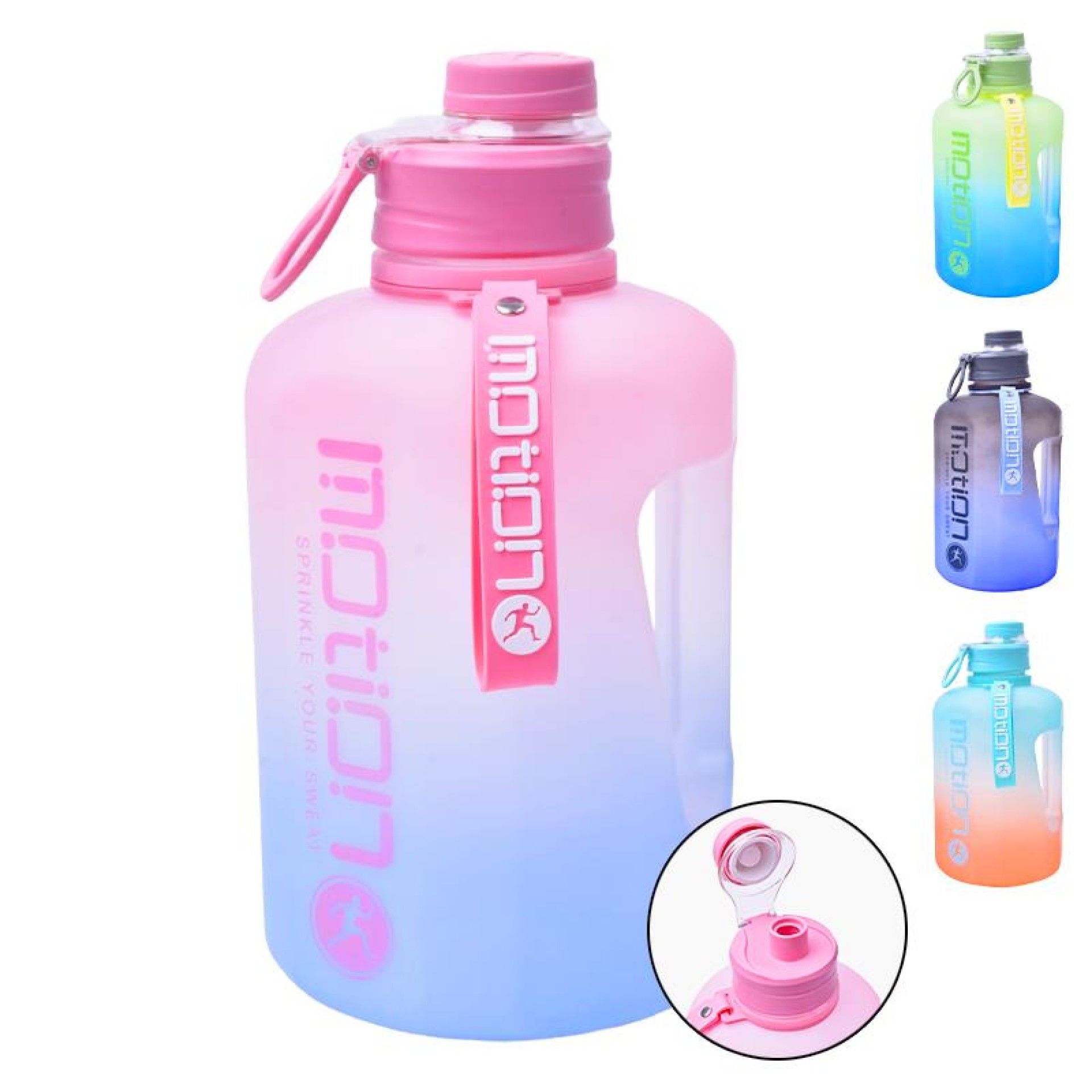 GARRAFA PLAST. 2460ML 2630-210P-2-2B CX40 GARRAFA PLAST. 2460ML 2630-210P-2-2B CX40