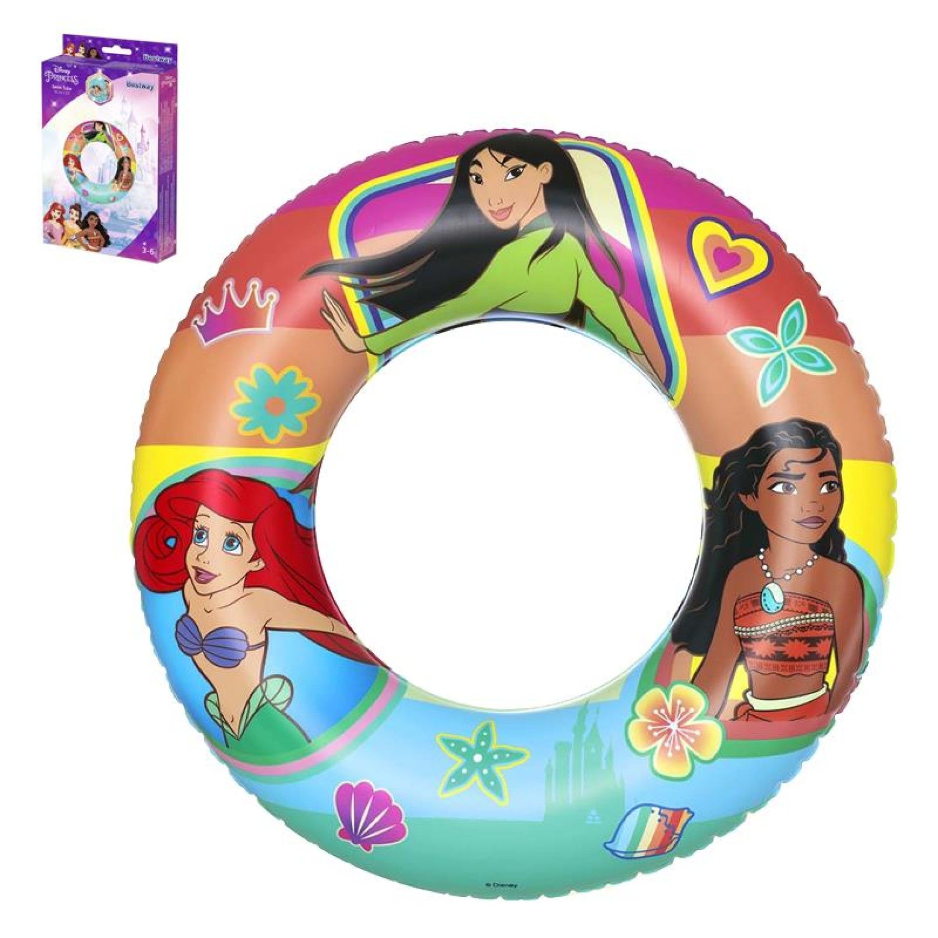 BOIA INSUFLAVEL PRINCESAS 56CM 91043 BOIA INSUFLAVEL PRINCESAS 56CM 91043