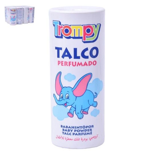 P TALCO TROMPY 250G PERFUMADO CX12UD