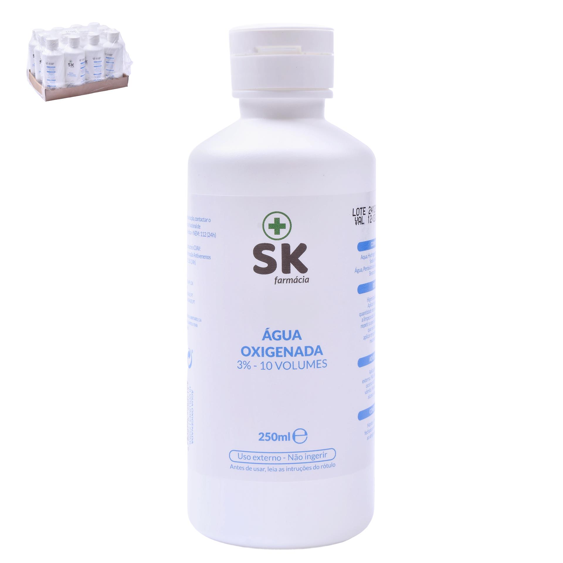 AGUA OXIGENADA 3% 10 VOLUMES SK 250ML AGUA OXIGENADA 3% 10 VOLUMES SK 250ML