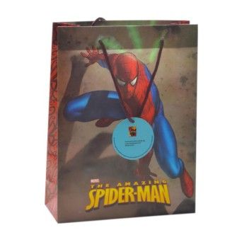 SACO PAPEL SPIDERMAN 18X23,5CM