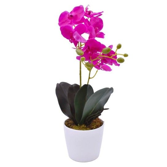VASO C/FLOR ARTIFICIAL 2439-012 CX24 VASO C/FLOR ARTIFICIAL 2439-012 CX24