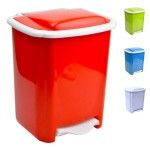 BALDE C/ PEDAL PLASTICO 20L
