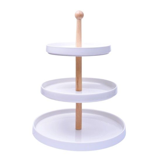 BANDEJA BOLO 3 ALT 30X32CM 2956-019
