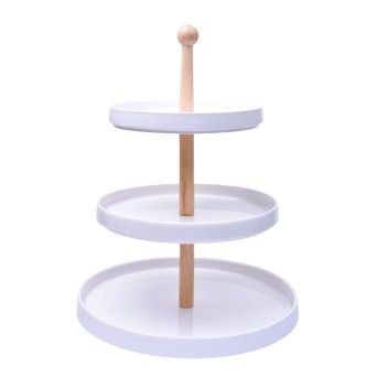 BANDEJA BOLO 3 ALT 30X32CM 2956-019