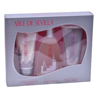 AIRE SEVILLA EDT+CREME HID.+GEL BANHO