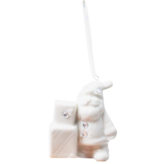 PENDURANTE PAI NATAL PORCELANA