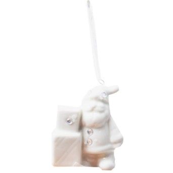 PENDURANTE PAI NATAL PORCELANA