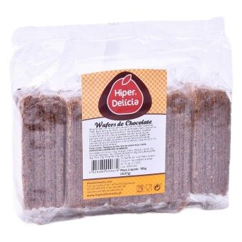 WAFFERS CHOCOLATE HIPER DELICIA 5X37