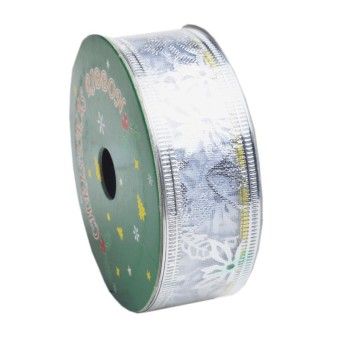 FITA PRESENTE ORGANZA PRATA 640-200-1
