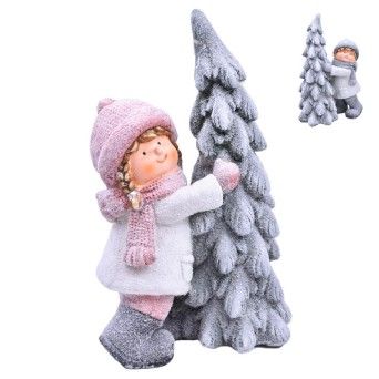 BONECO RESINA C/LUZES 442-514-03