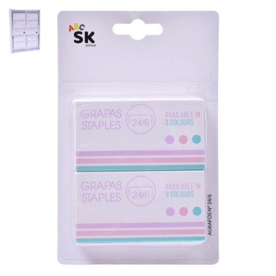 AGRAFOS 2X750 N 24/6 2498-210-02
