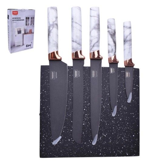 SET 5 FACAS+SUPORTE 2380-066 CX12