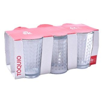 COPO VIDRO PACK6 TOQUIO