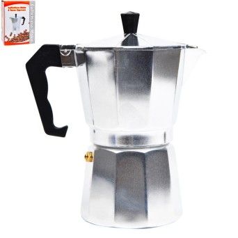 CAFETEIRA ALUMINIO 6 CAFES 1688-000-06