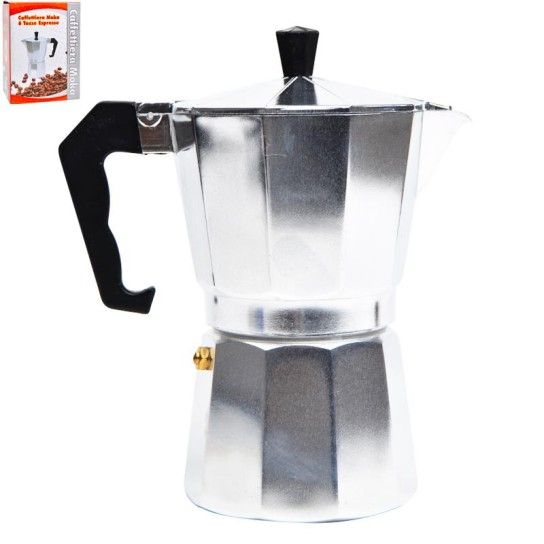 CAFETEIRA ALUMINIO 6 CAFES 1688-000-06