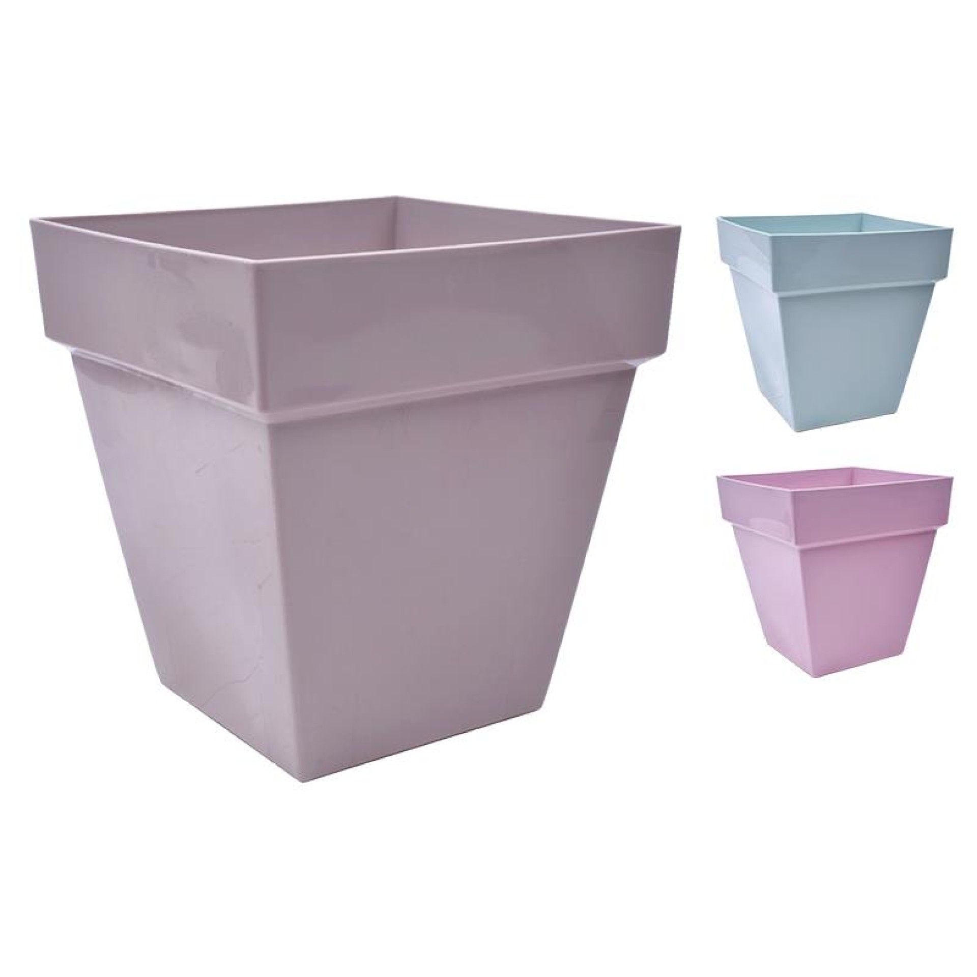 VASO QUADRADO 20CM 113561A VASO QUADRADO 20CM 113561A