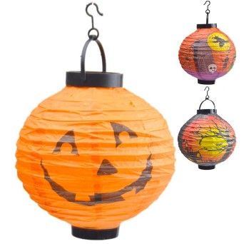 LANTERNA HALLOWEEN C/LUZ 205-315 Q12 20%##