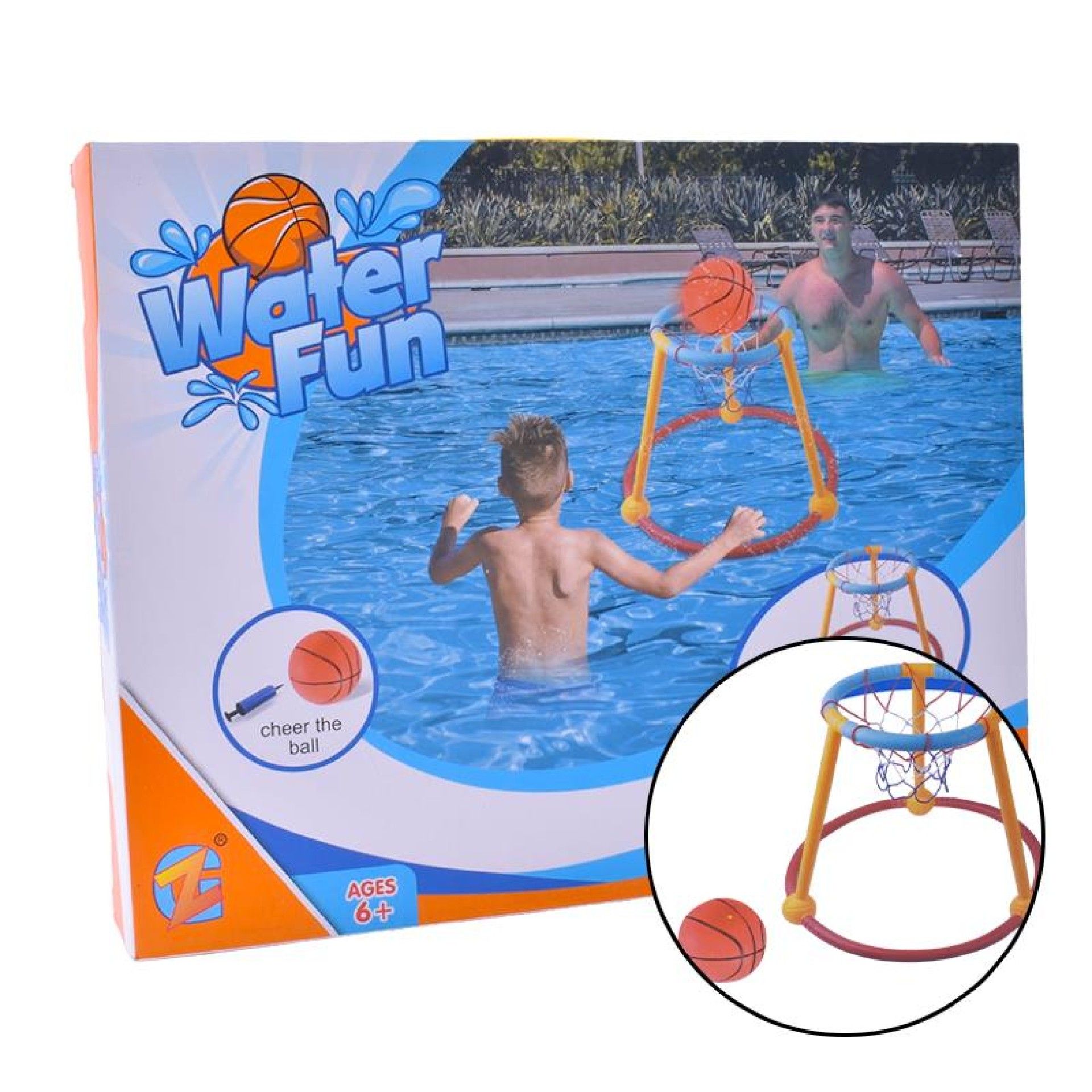 BASKETBALL RED PISCINA 45,5X45,5X35,5 CX36 BASKETBALL RED PISCINA 45,5X45,5X35,5 CX36