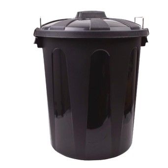 BALDE 51L PRETO C/ TAMPA 1115202