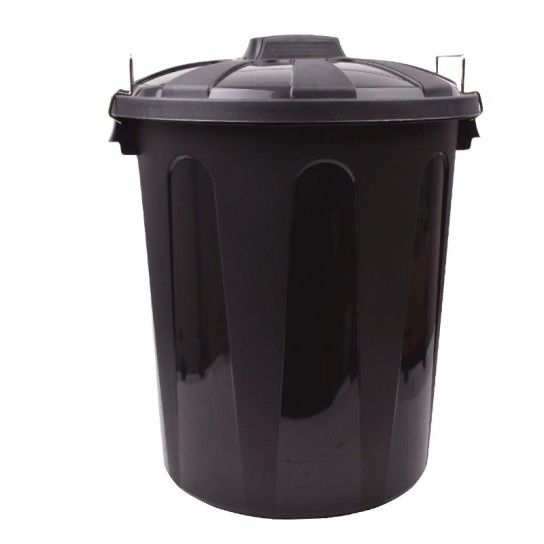 BALDE 51L PRETO C/ TAMPA 1115202