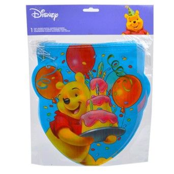 BANDEIRA PLASTICO WINNIE