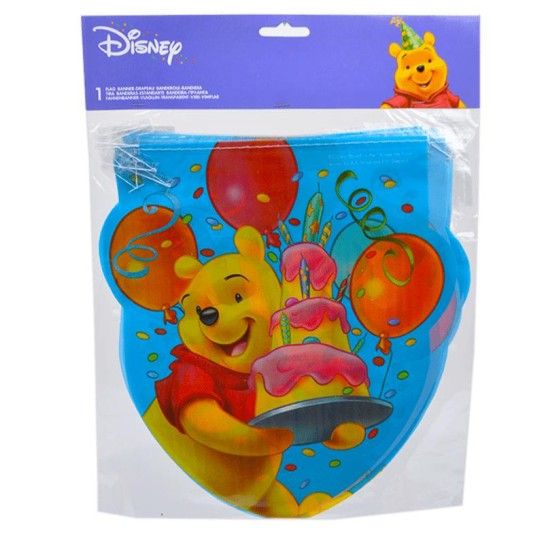 BANDEIRA PLASTICO WINNIE