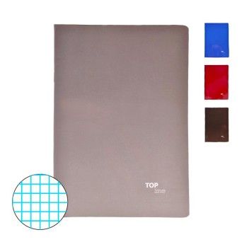 CADERNO AGRAF A5 80F QUAD.TOP