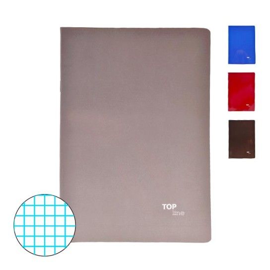 CADERNO AGRAF A5 80F QUAD.TOP