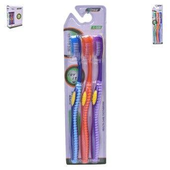 ESCOVA DENTES 3 UNID 2586-030 CX288