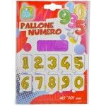 BALAO NUMERO 9 FUCSIA C/101 CM BALAO NUMERO 9 FUCSIA C/101 CM
