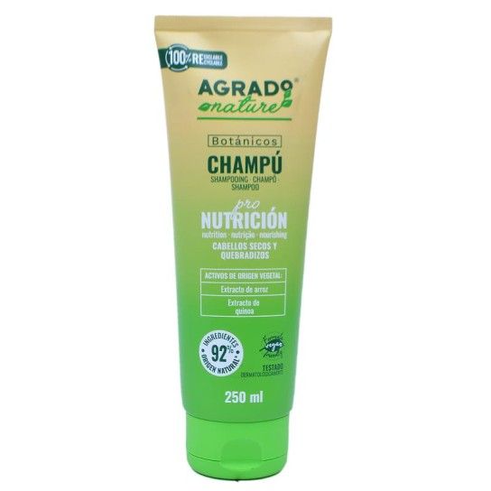 CHAMPO AGRADO TUBO250ML BOTANICO NUTRICAO