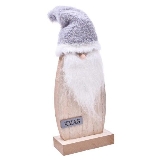 GNOMO MADEIRA 33CM CHAPEU L