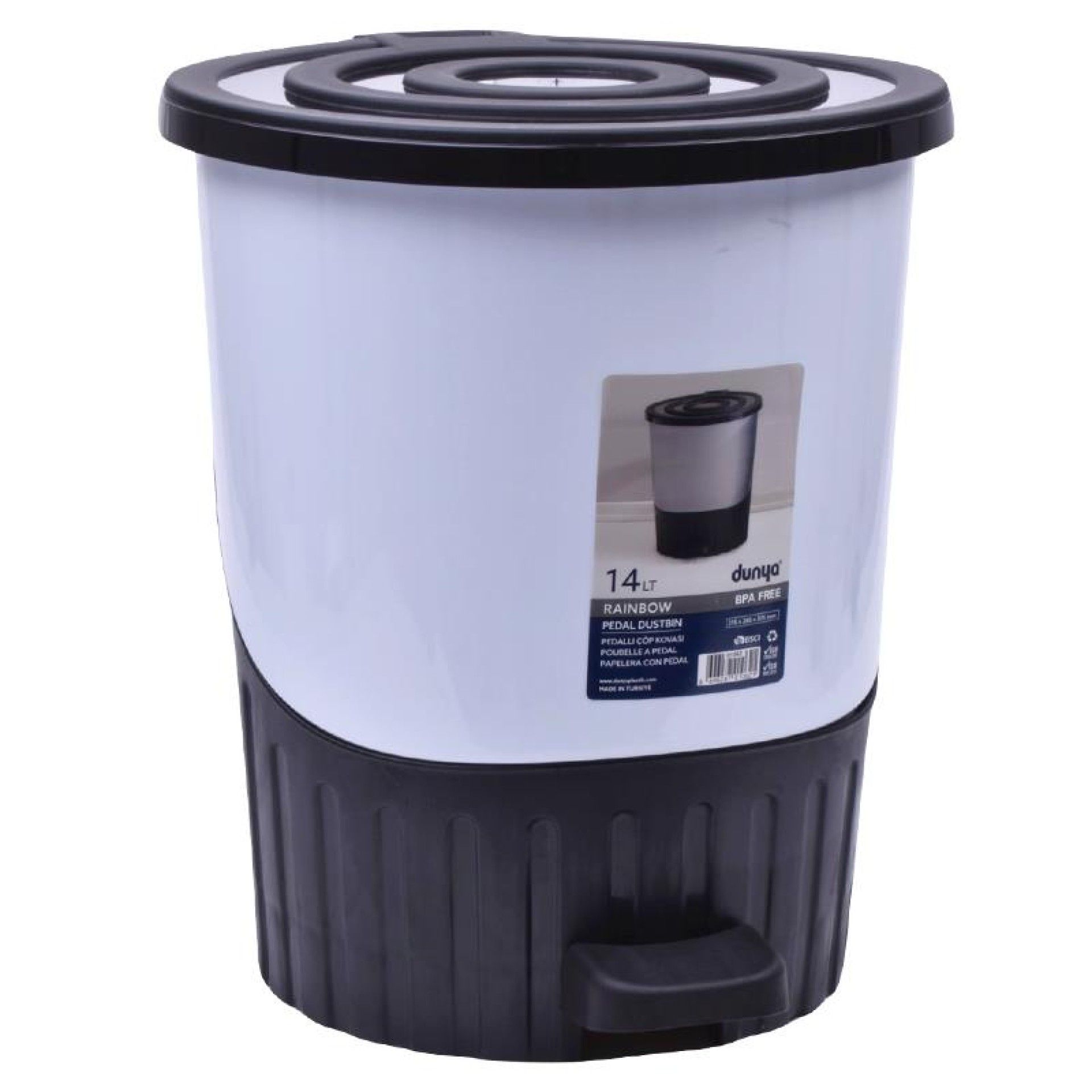 BALDE C/ PEDAL C/INTERIOR 14L 1062 BALDE C/ PEDAL C/INTERIOR 14L 1062