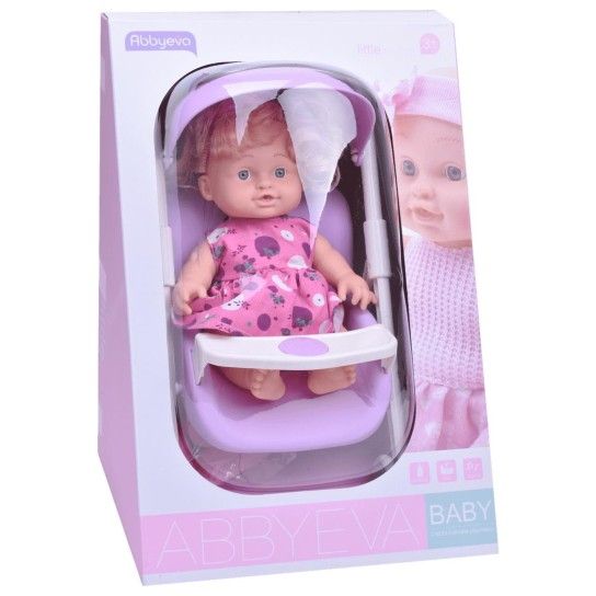 BONECA C/CARRINHO E ACES CP131519
