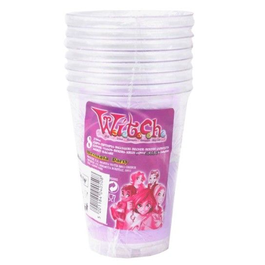COPO PLASTICO WITCH 200CC 8UNI