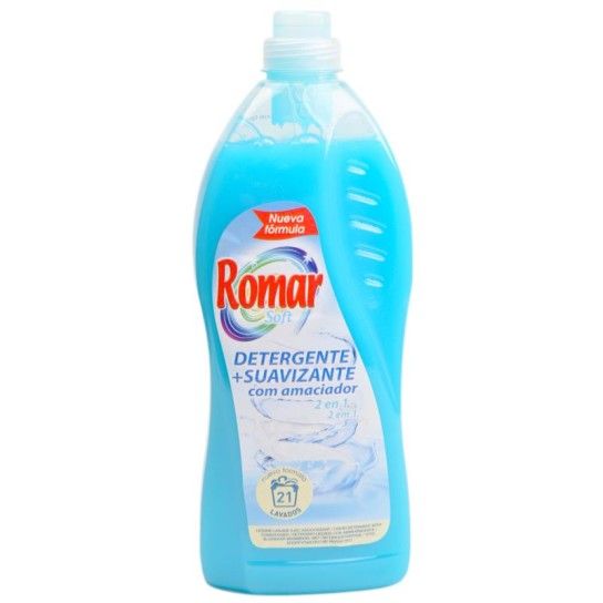 DETERG. ROUPA ROMAR 2EM1 1,5L
