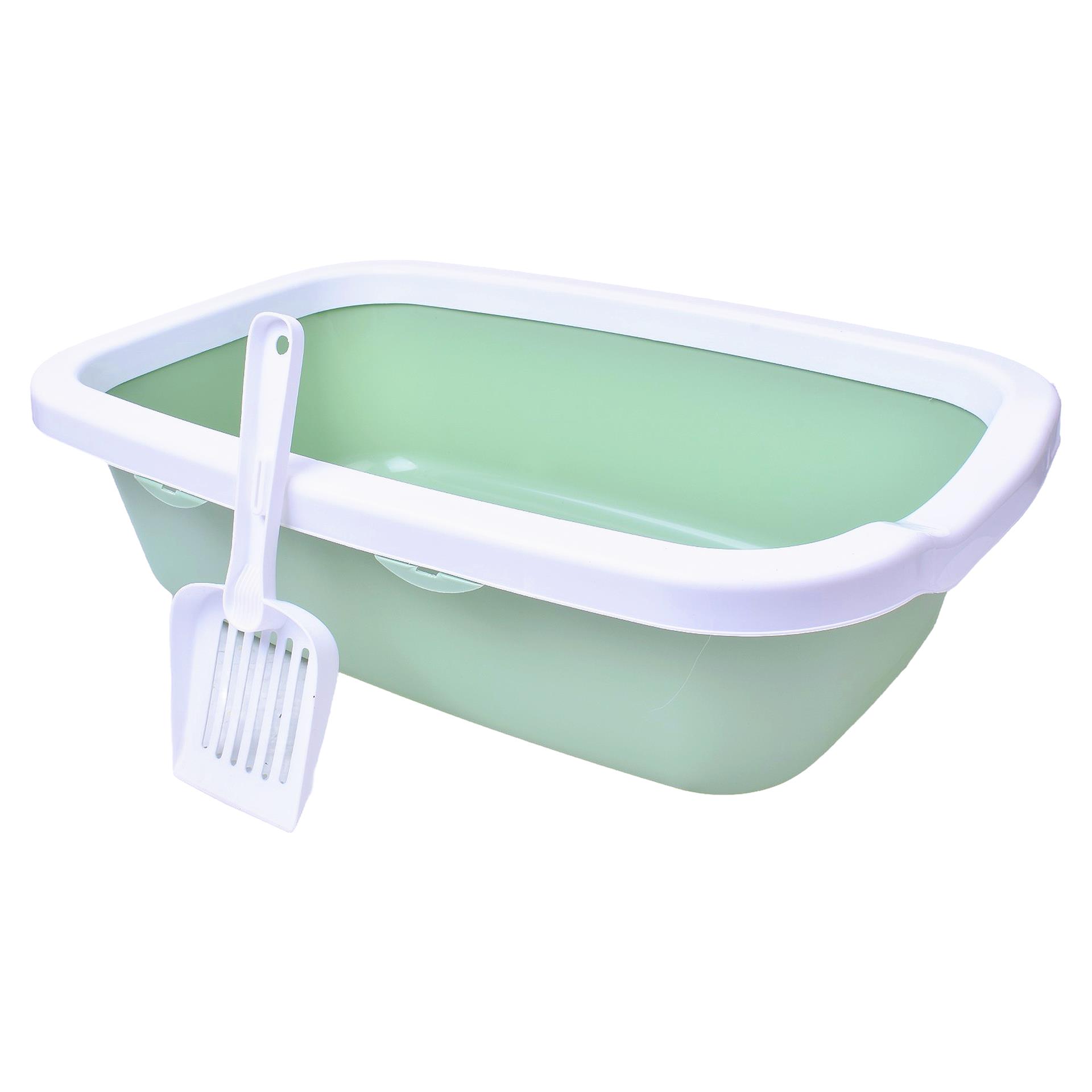CAIXA AREIA GATO VERDE/BR 58.5X38.5X16 CAIXA AREIA GATO VERDE/BR 58.5X38.5X16