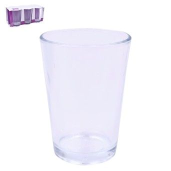 CJ. 6 COPOS MYGLASS DOTS 200ML