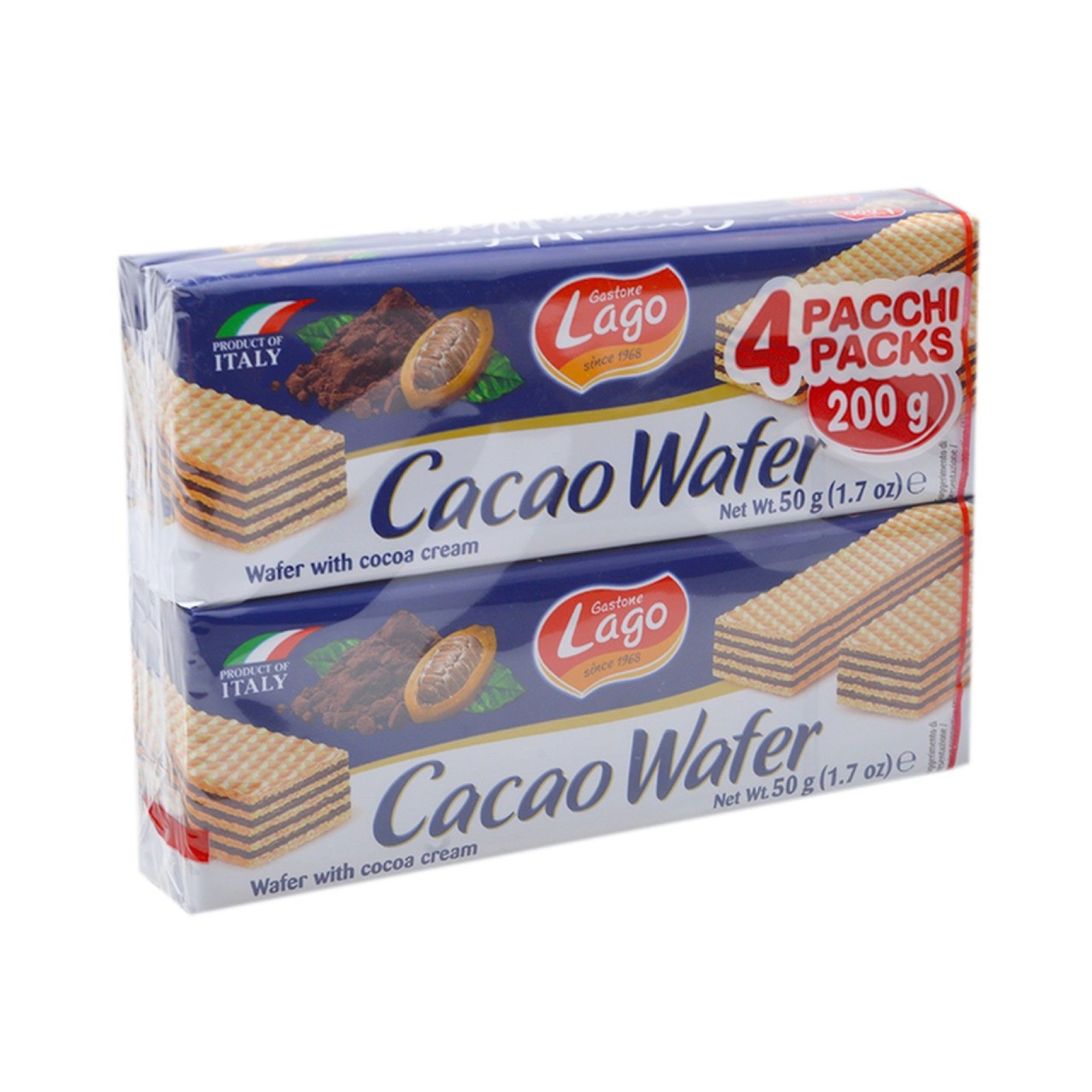MULTIPACK WAFFERS CACAU 4X50G MULTIPACK WAFFERS CACAU 4X50G