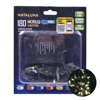 SERIE NATAL 180MICROLED 18MT TEMP. OURO