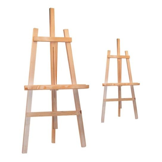 CAVALETE PINTURA MADEIRA 1M CAVALETE PINTURA MADEIRA 1M