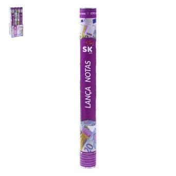 TUBO CONFETIS EUROS 50CM 202843-50