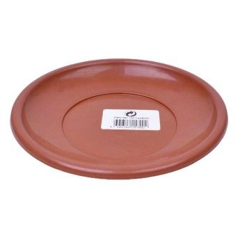 PRATO P/VASO 15CM CASTANHO