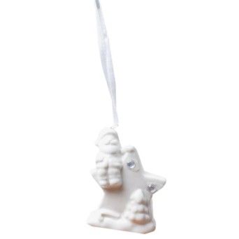 ESTRELA PORCELANA C/ BRILHANTE
