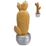 CACTO RESINA BRC/PRATA 40CM 57691 CACTO RESINA BRC/PRATA 40CM 57691
